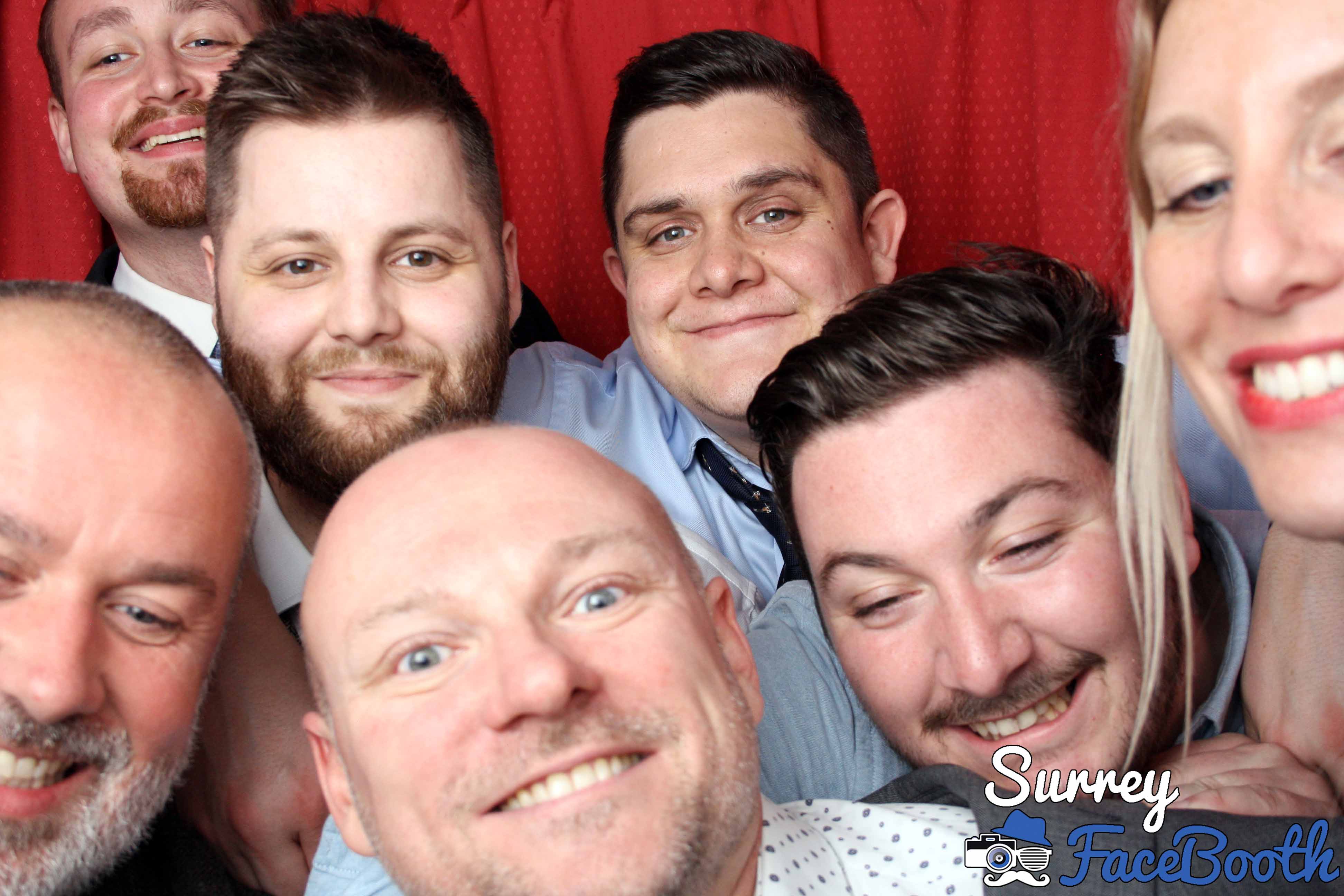 Lewis & Beth's Wedding | View more photos from the event at galleries.surreyfacebooth.co.uk/u/Surrey-FaceBooth/Lewis-Beths-Wedding